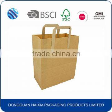 Custom pantone color printing kraft paper packaging bag