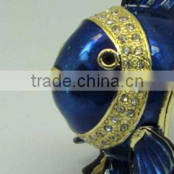 Hot Selling Pewter Enamel NEMO Jewelry Box photo-3