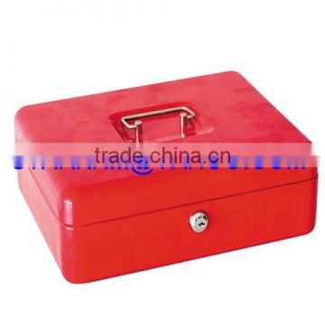 hot sale metal cash box,china manufacturer cash cabinet 200x160x90mm