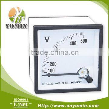 Manufacturer Analogue Panel Meter ,DT-V96 direct input AC Voltmeter 96*96