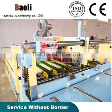 Remarkable performance China hot sale machinery BZX-2800 Semi-automatic Carton Box Gluing Machine / paperboard folding machine