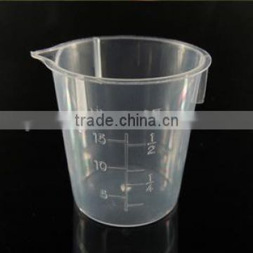 15ml pp plastic measuring cup for Laboratory