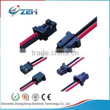 High Quality 3-pole connector 4 Pin connector cable with wire