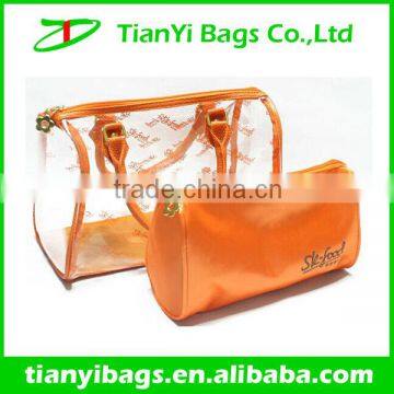 PVC fashional clear transparent beach bag