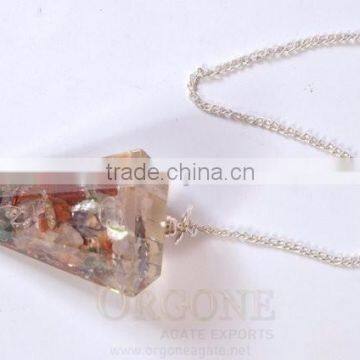 Mix Stone Orgone Pendulum