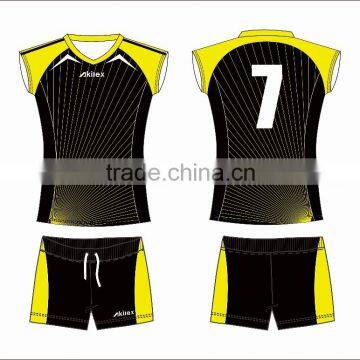 custom free design volleyball jersey with favorable price for man woman