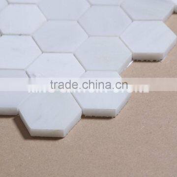 hot sales 48x48polished hexagon mosaic tile for wall