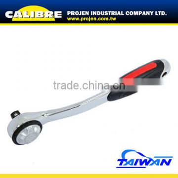 CALIBRE 72T 3/8" Dr Chrome Curved Ratchet Handle wrench ratchet wrench