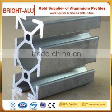 OEM or standard size anodized aluminium extrusion industrial profile with super quality