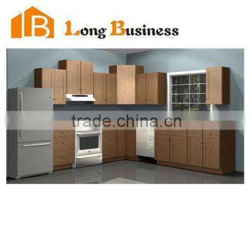 LB-JL1066 China made modern melamine particle board kitchen cabinets