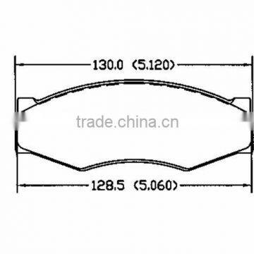 D266 41060-09W25 for Nissan brake pads car