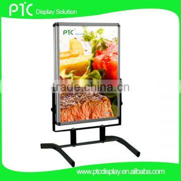 Outdoor Iron poster display rack