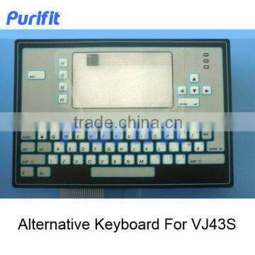ALTERNATIVE KEYBOARD FOR VIDEOJET 43S