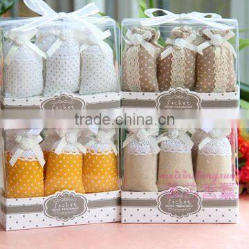 Dried flowers scented bag for home and car aroma