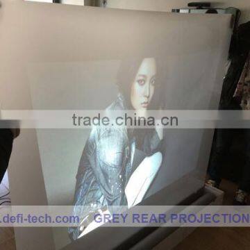 Christmas promotion white sasy set up projector screen