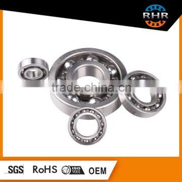 High quality hot sale high speed and low noise deep groove ball bearings 6000zz/2rs with industrial