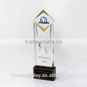 Factory direct sales wholesale trophy, acrylic trophy, excellent staff award