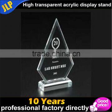 2016 new design acrylic honor trophy