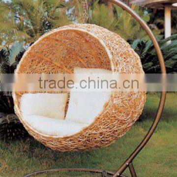00 Outdoor Garden Patio Leisure Elegant Rattan Swing Hanging Ball Chair YPS082 photo-3