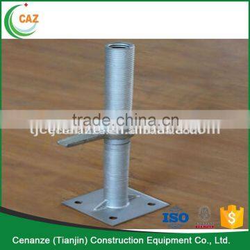 Scaffolding adjustable solid/hollow 600mm Jack base