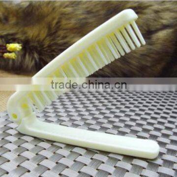 hotel customized comb with logo in white colour