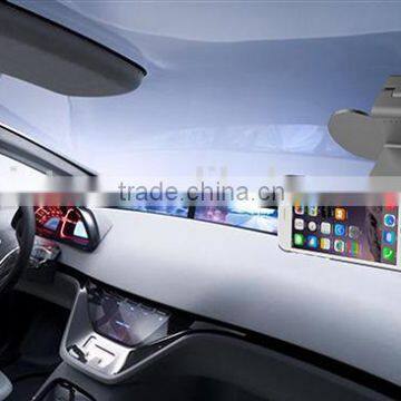 KJstar Magnetic and Solar Wireless Mobile Phone Car Charging Holder With Built-in Power Bank photo-2