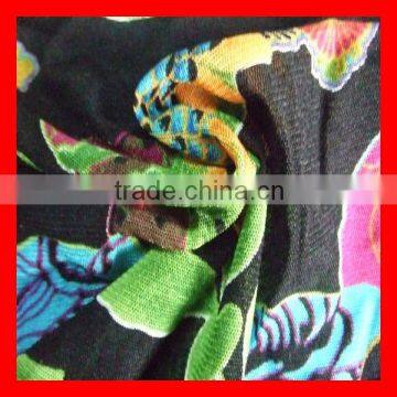 Knitted Rayon Printed Fabric