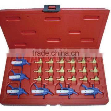 24 PCS Common Rail Flow Meter Adaptor Set / Auto Repair Tool