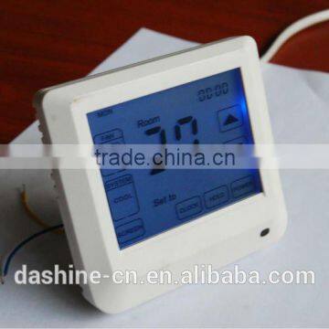 Touch Screen Thermostat Plastic Cases With Large LCD Display, Plastic Touch Screen Cases