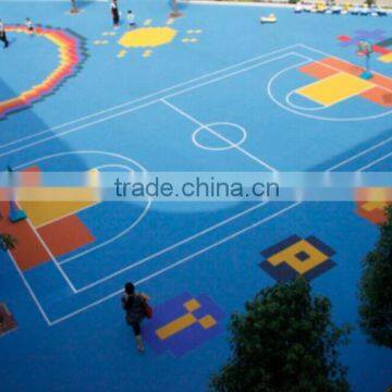 good quality guangzhou manufacturer basketball sports floor for playground in college