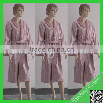 Promotional cheap girls pink bathrobes&adults' bathrobe&japanese satin lingerie