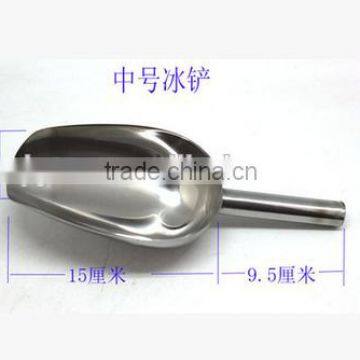 Stainless Ice Scoop Used In The Bar Or At Home                        
                                                Quality Choice