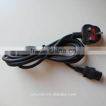 UK British Standard 3 Prong Power Cord BS Power Cord Plug for Home Appliances photo-6