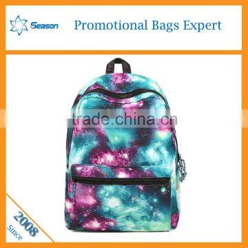 Online shopping high quality starry sky backpack bag