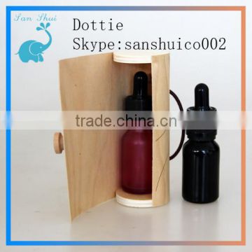 NewDesign glass bottles wholesale with wooden box China wholesale eliquid wooden box made in China