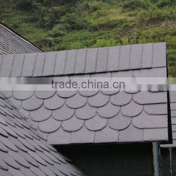 fish scale slate roof tiles