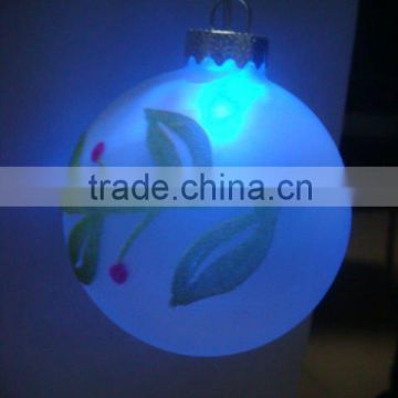 classic glass ball LED light christmas decorations