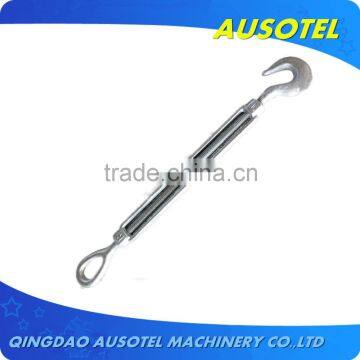 US type galvanized construction wire rope turnbuckle