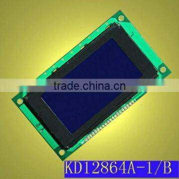 128x64 STN Negative Transmissive Blue LCD