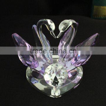 2016 High Quality Wedding Gift Crystal Swan