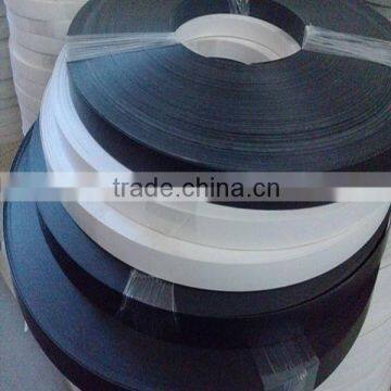 Solid color pvc banding edge