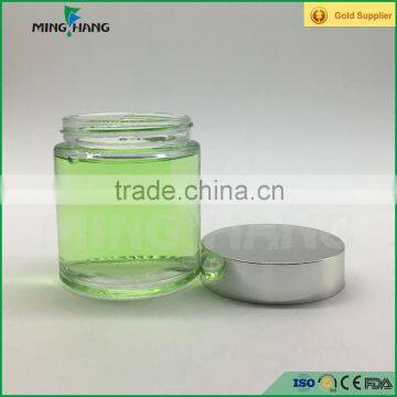 100ml Round Cosmetics Cream Empty Glass Jars and Lids photo-4
