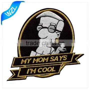 High quality Jeans Cool Patch with Metallic clothes patch