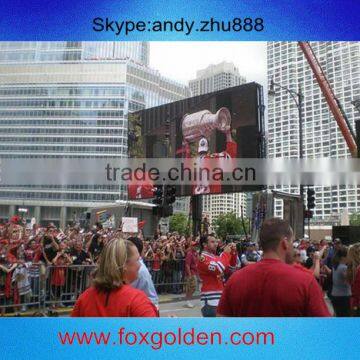 outdoor Waterproof P6/P8/P10 outdoor RGB LED display screen /electronic exchange rate board