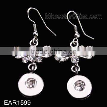 12mm Rhinestone fashion earring designs new model earrings