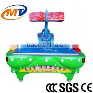 Elephant CE Approved Coin Operated Air Hockey Table Game Machine With LED Lights for Amusement Park