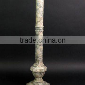 Sunny Grey Marble Pedestal Column