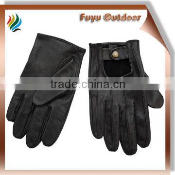 Best china long black driving Sheepskin unlined Mens sheepskin gloves