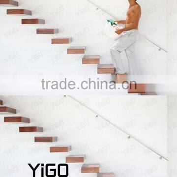 Fashion Stair Railing / Tempered Glass Stair Treads Quality Choice photo-2