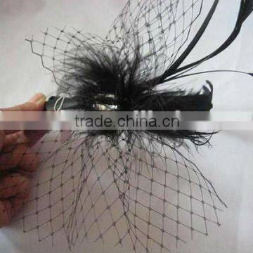 High quality sinamay feather fascinators for UK market